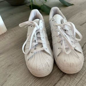 White adidas shoes
